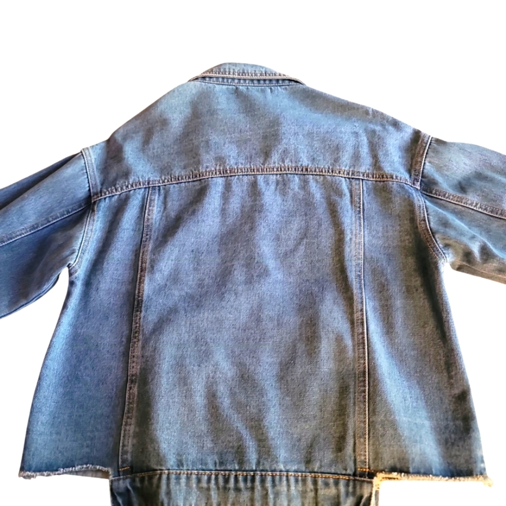 Midnight Muse Denim Jacket Sz Medium - Picture 2 of 5